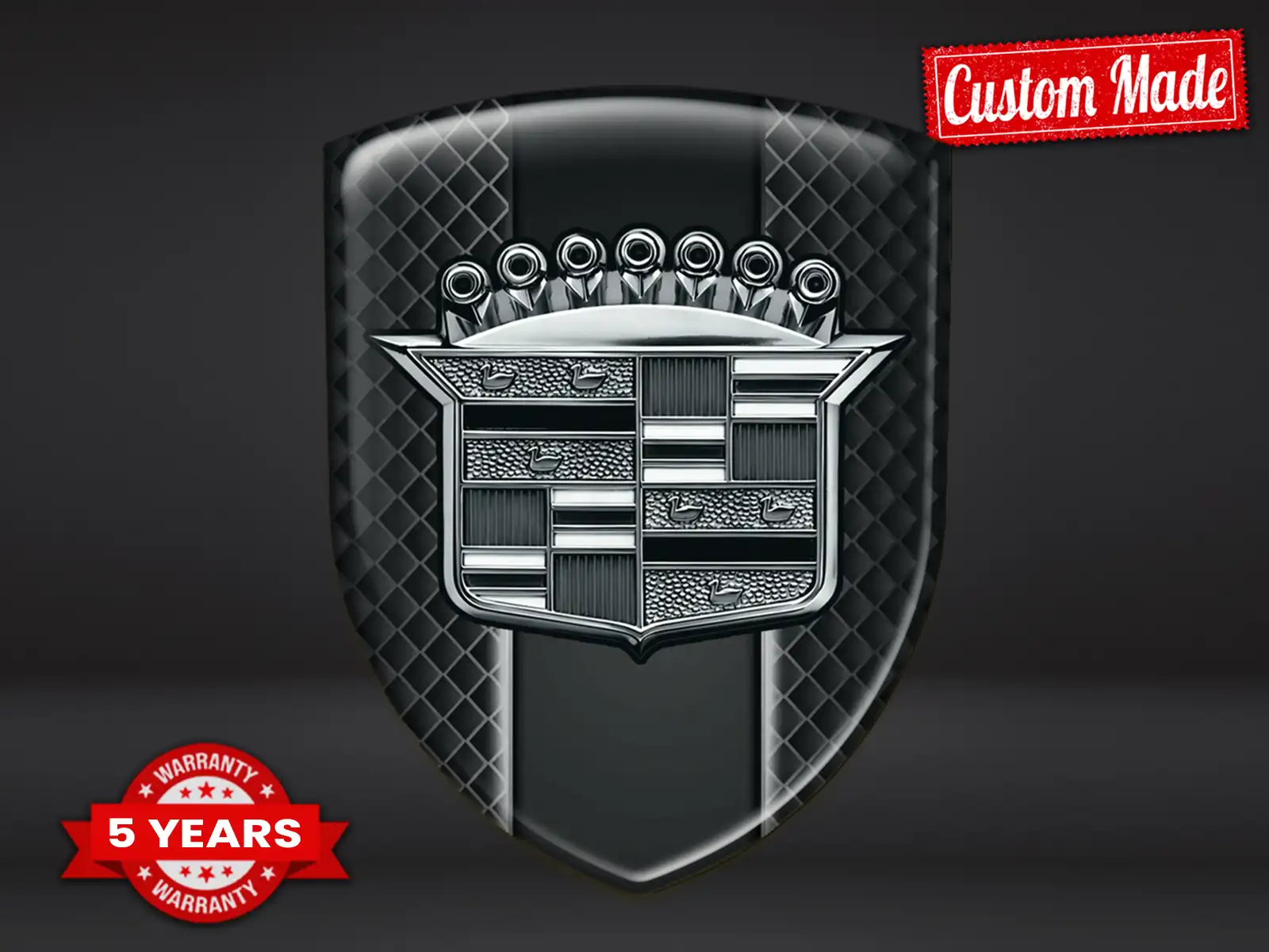 Cadillac Wasserfester Aufkleber Robust Professionell Minimal